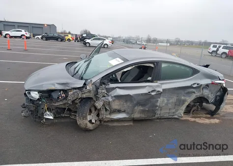 2012 Hyundai Elantra Gls from USA, damaged, VIN 5NPDH4AE0CH093749